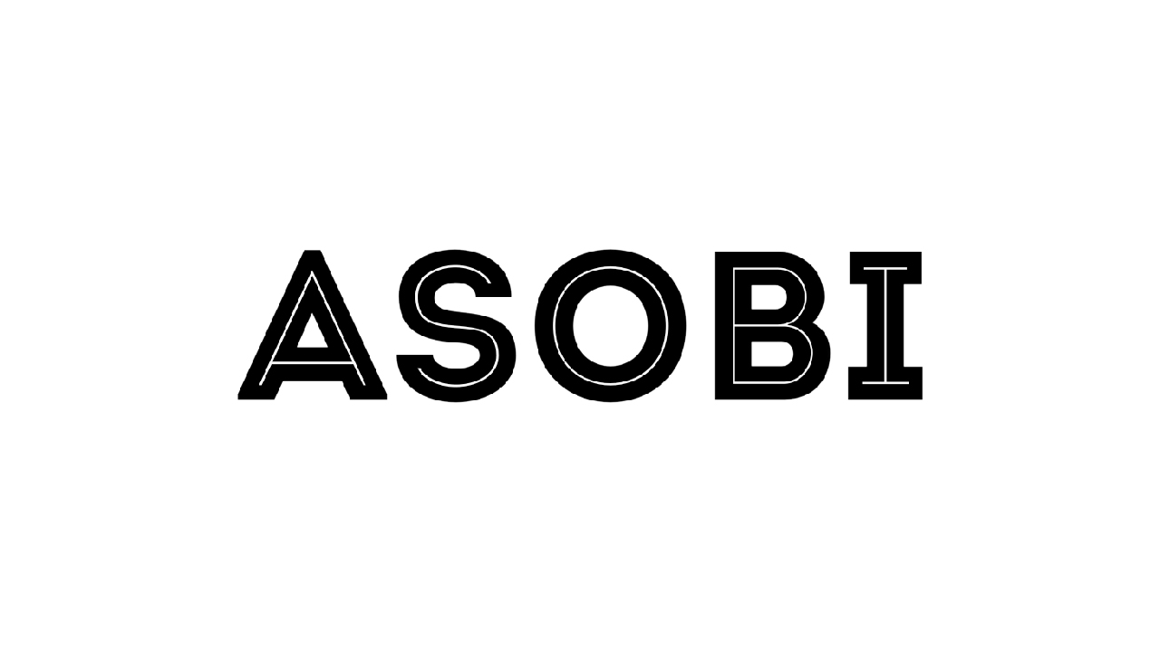 ASOBIロゴが入った画像